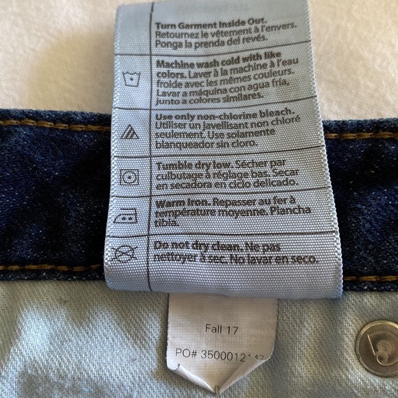 Carhartt Blaine Original Fit Straight Leg Jeans mid Rise Medium wash Size 14R - Picture 11 of 16